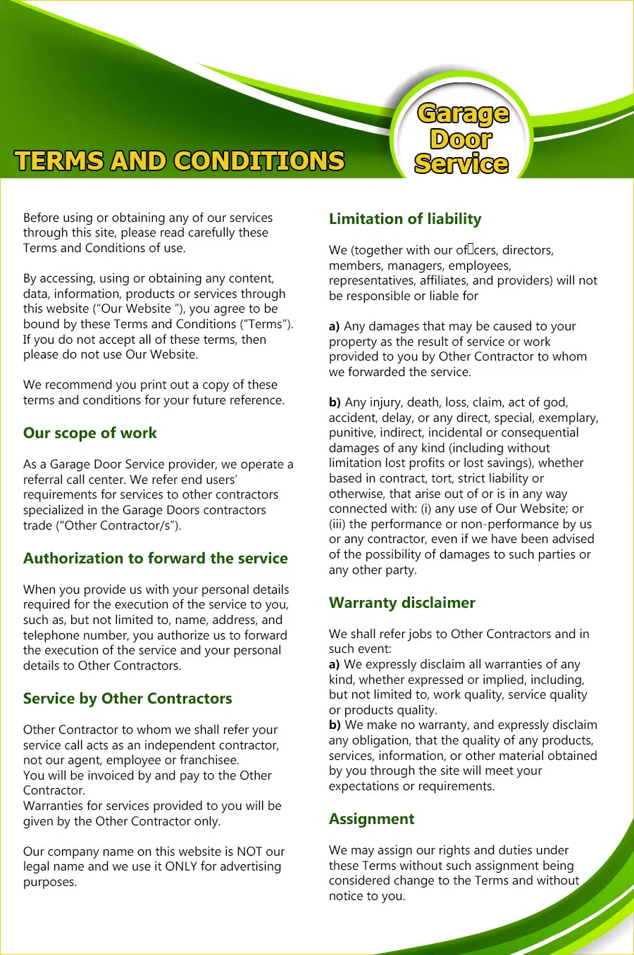 Master Garage Door Repair Service Baltimore, MD 410-834-1817